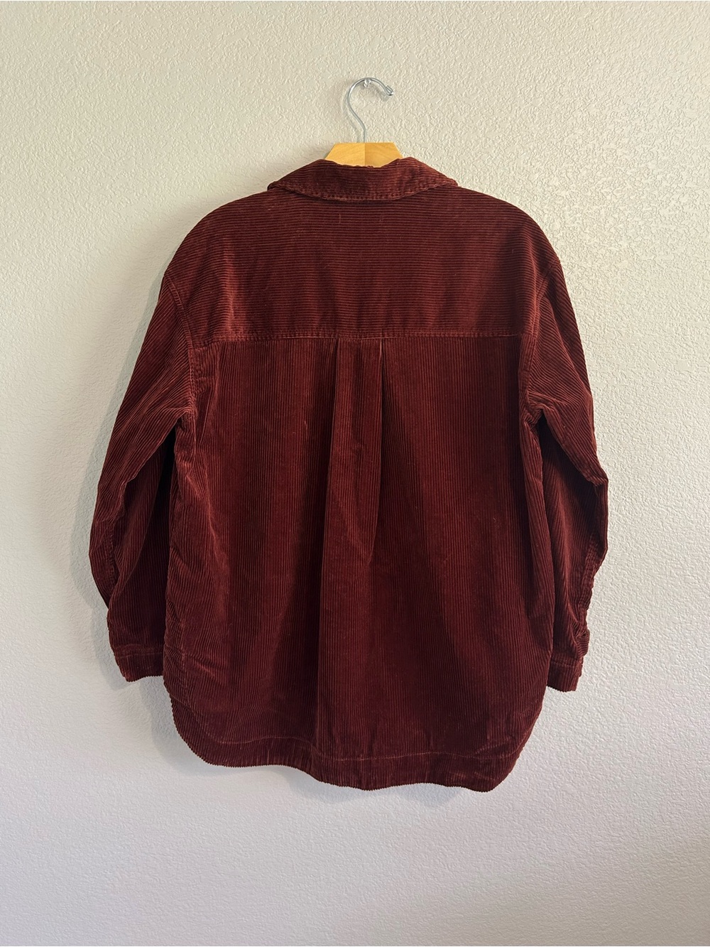 Madewell // Corduroy Oversized Yorkway Shacket - Picture 7 of 8